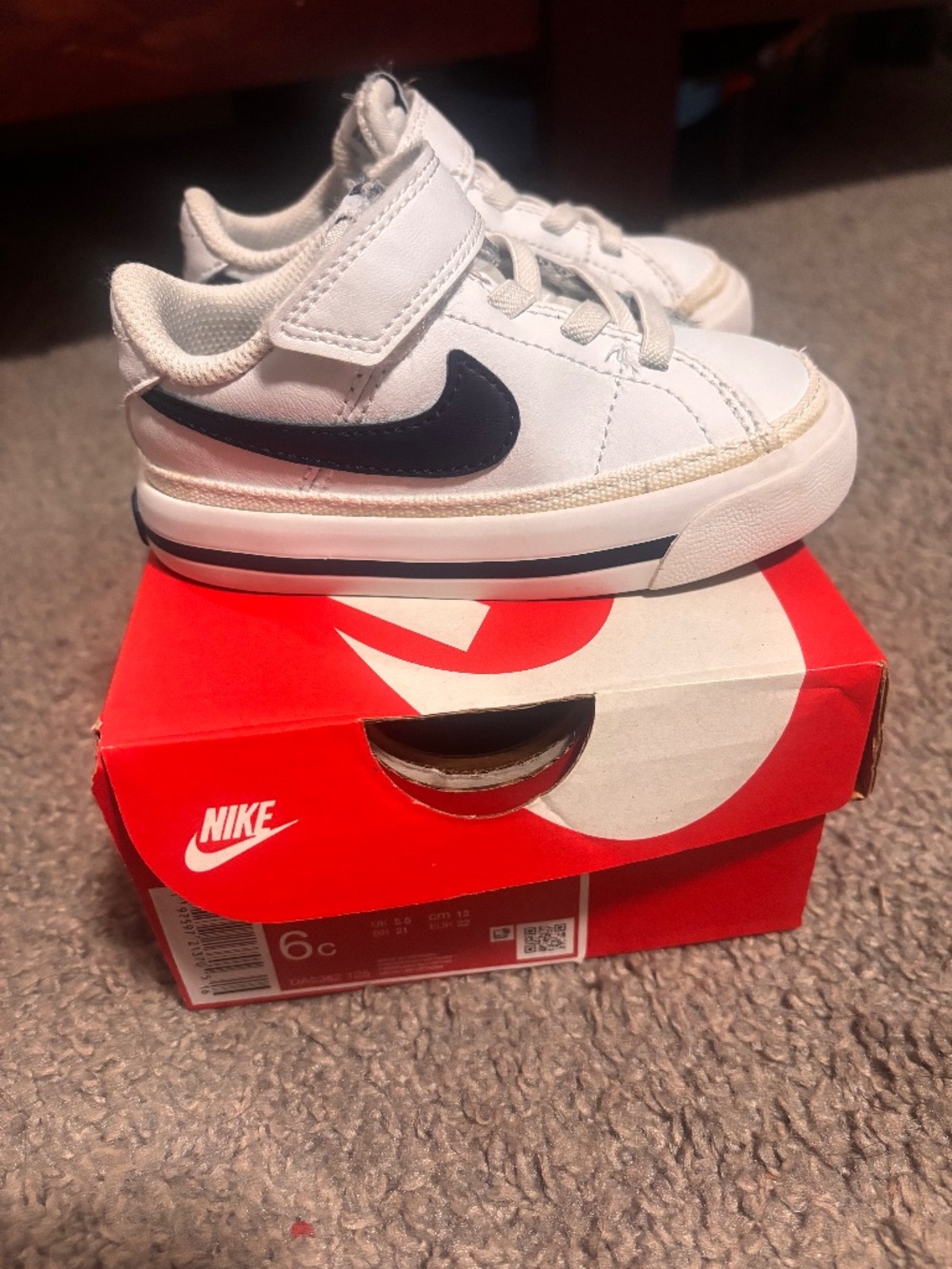Nike Court Legacy TD size 6c